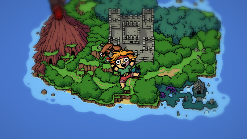 Illustration for article titled Game Review - Ittle Dew on the Ouya